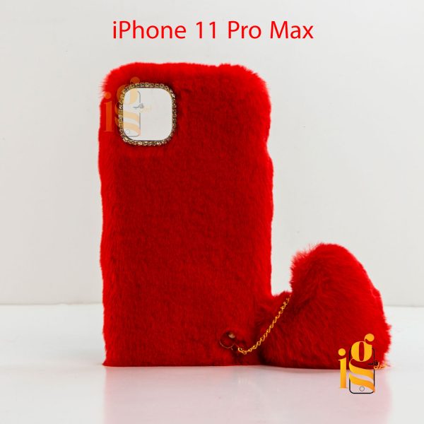 گارد فانتزی آویز قلب موبایل آیفون 11 Pro Max