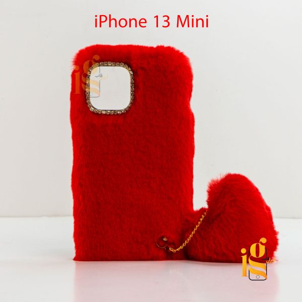 گارد فانتزی آویز قلب موبایل آیفون 13 Mini