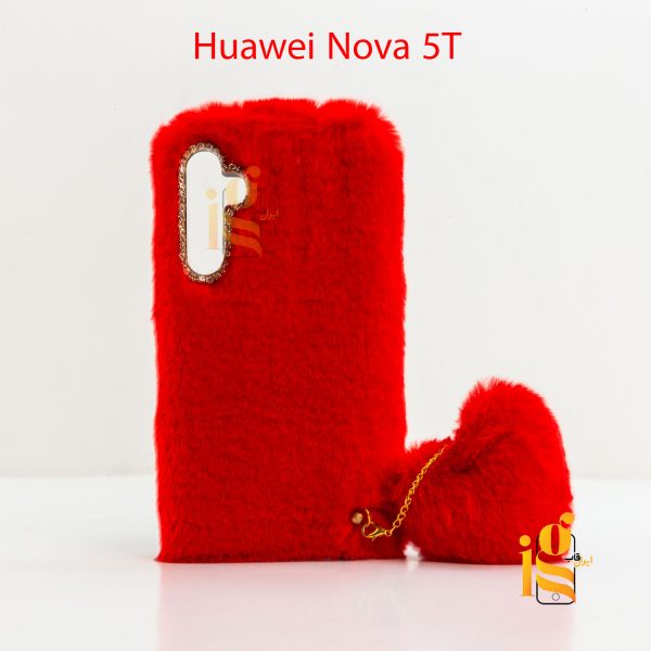 گارد فانتزی آویز قلب موبایل هواوی Nova 5T