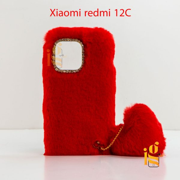 گارد فانتزی آویز قلب موبایل شیائومی Redmi 12C