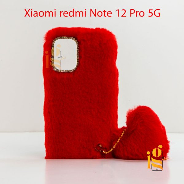 گارد فانتزی آویز قلب موبایل شیائومی Redmi Note 12 Pro 5G
