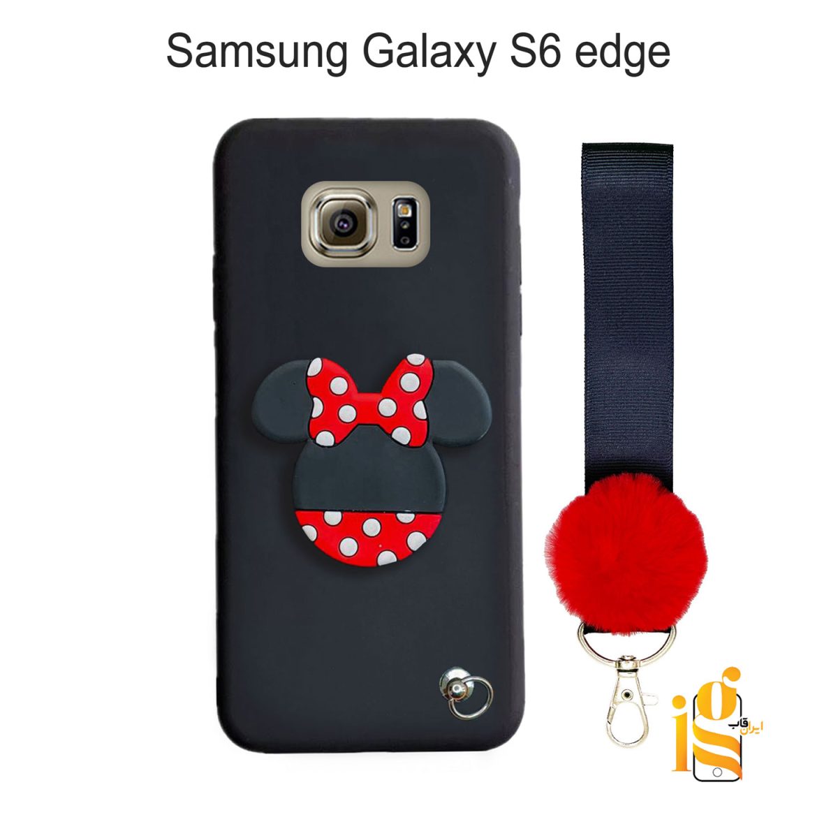 گارد میکی موس موبایل سامسونگ S6 edge