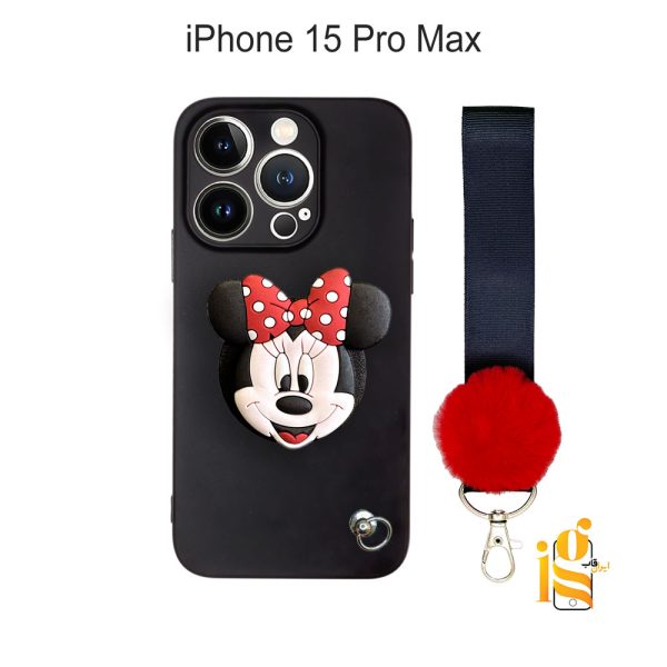 گارد میکی موس موبایل آیفون 15 Pro Max