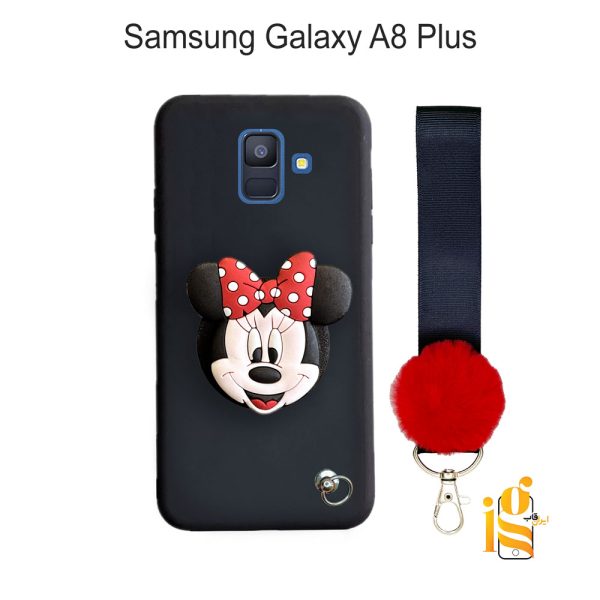 گارد میکی موس موبایل سامسونگ A8 Plus