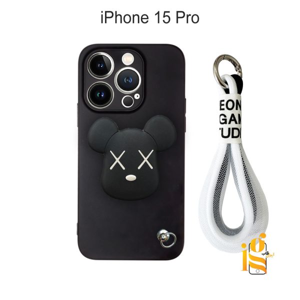 قاب گوشی روبو چشم ضربدری موبایل اپل آیفون 15 Pro