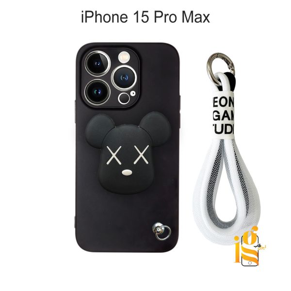 قاب گوشی روبو چشم ضربدری موبایل اپل آیفون 15 Pro Max