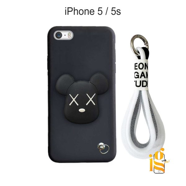 قاب گوشی روبو چشم ضربدری موبایل اپل آیفون 5 / 5s