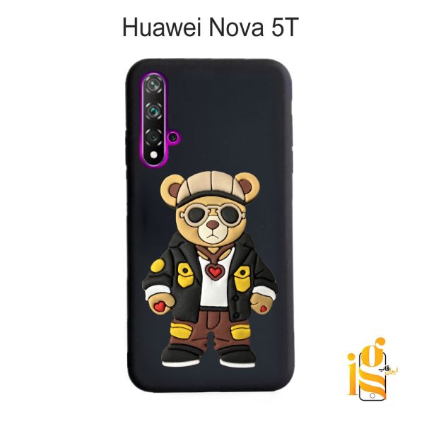 قاب موبایل پسرانه خرس گنگ استایل برای گوشی هواوی Nova 5T