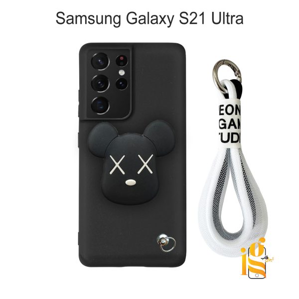 قاب گوشی روبو چشم ضربدری موبایل سامسونگ S21 Ultra