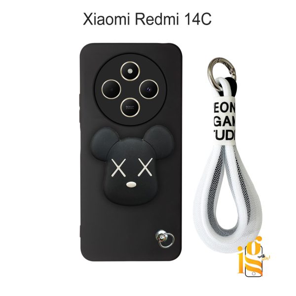 قاب گوشی روبو چشم ضربدری موبایل شیائومی ردمی Redmi 14C