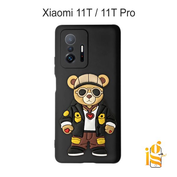 قاب موبایل پسرانه خرس گنگ استایل برای گوشی شیائومی 11T / 11T Pro