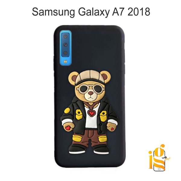 قاب موبایل پسرانه خرس گنگ استایل برای گوشی سامسونگ A7 2018