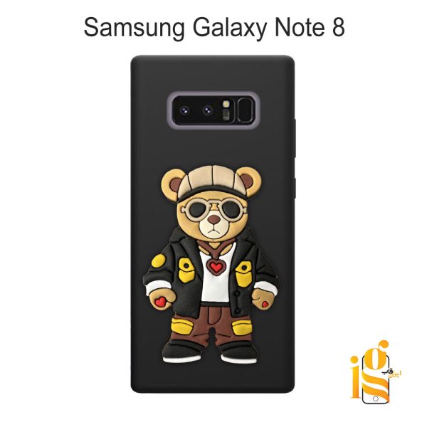 قاب موبایل پسرانه خرس گنگ استایل برای گوشی سامسونگ Note 8