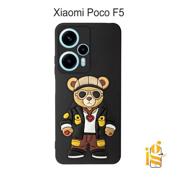 قاب موبایل پسرانه خرس گنگ استایل برای گوشی شیائومی پوکو Poco F5