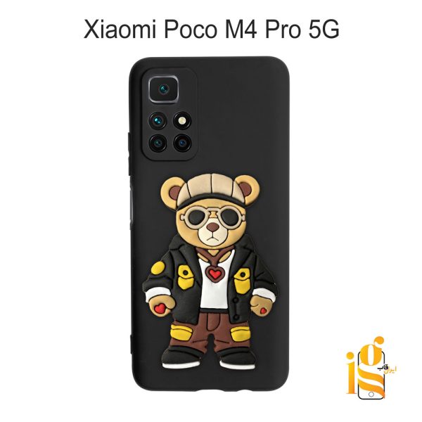 قاب موبایل پسرانه خرس گنگ استایل برای گوشی شیائومی پوکو Poco M4 Pro 5G