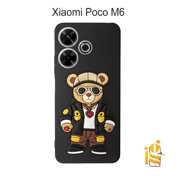قاب موبایل پسرانه خرس گنگ استایل برای گوشی شیائومی پوکو Poco M6