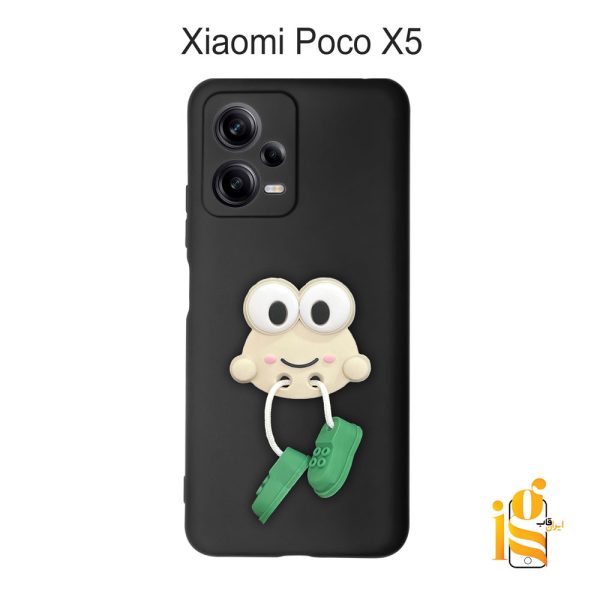 قاب گوشی عروسکی طرح قورباغه برای موبایل شیائومی پوکو Poco X5
