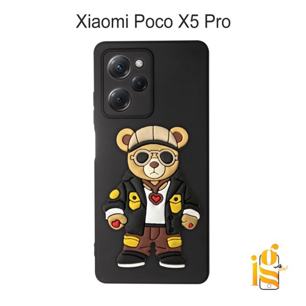 قاب موبایل پسرانه خرس گنگ استایل برای گوشی شیائومی پوکو Poco X5 Pro