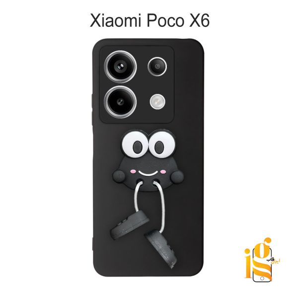 قاب گوشی عروسکی طرح قورباغه برای موبایل شیائومی پوکو Poco X6