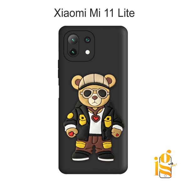 قاب موبایل پسرانه خرس گنگ استایل برای گوشی شیائومی Mi 11 Lite