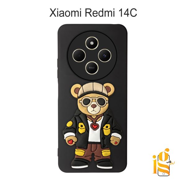 قاب موبایل پسرانه خرس گنگ استایل برای گوشی شیائومی ردمی Redmi 14C