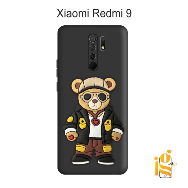 قاب موبایل پسرانه خرس گنگ استایل برای گوشی شیائومی ردمی Redmi 9