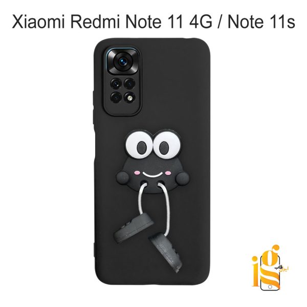 قاب گوشی عروسکی طرح قورباغه برای موبایل شیائومی ردمی نوت Redmi Note 11 4G / Note 11s