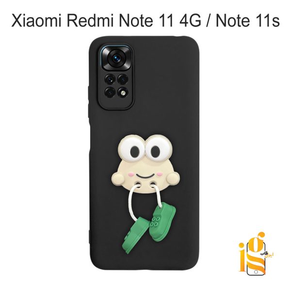 قاب گوشی عروسکی طرح قورباغه برای موبایل شیائومی ردمی نوت Redmi Note 11 4G / Note 11s