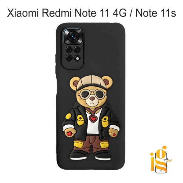 قاب موبایل پسرانه خرس گنگ استایل برای گوشی شیائومی ردمی نوت Redmi Note 11 4G / Note 11s