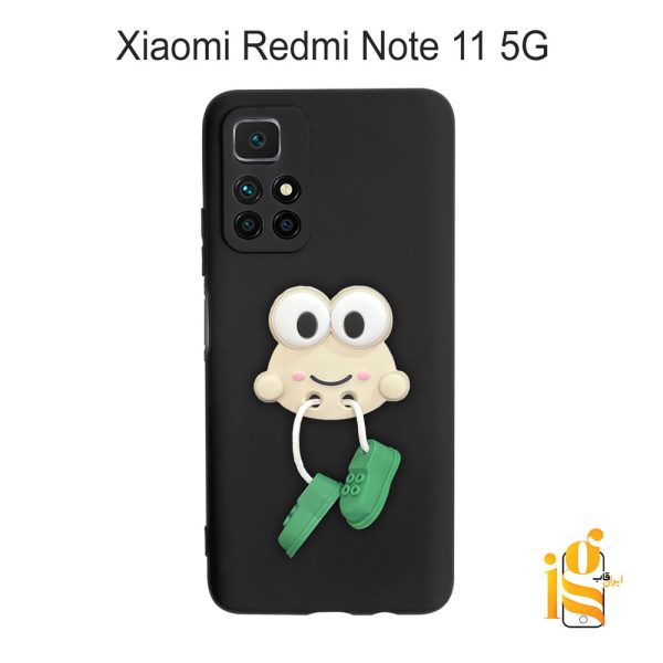 قاب گوشی عروسکی طرح قورباغه برای موبایل شیائومی ردمی نوت Redmi Note 11 5G