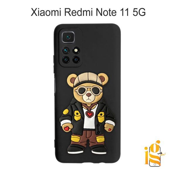 قاب موبایل پسرانه خرس گنگ استایل برای گوشی شیائومی ردمی نوت Redmi Note 11 5G