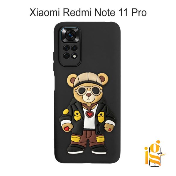 قاب موبایل پسرانه خرس گنگ استایل برای گوشی شیائومی ردمی نوت Redmi Note 11 Pro