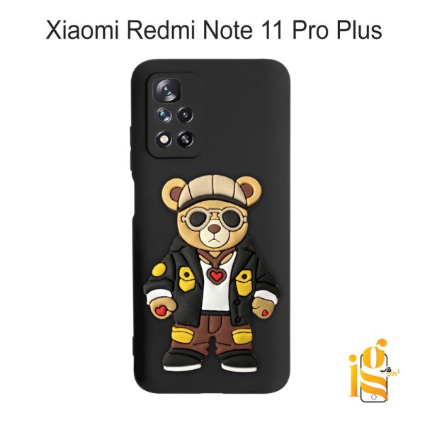 قاب موبایل پسرانه خرس گنگ استایل برای گوشی شیائومی ردمی نوت Redmi Note 11 Pro Plus