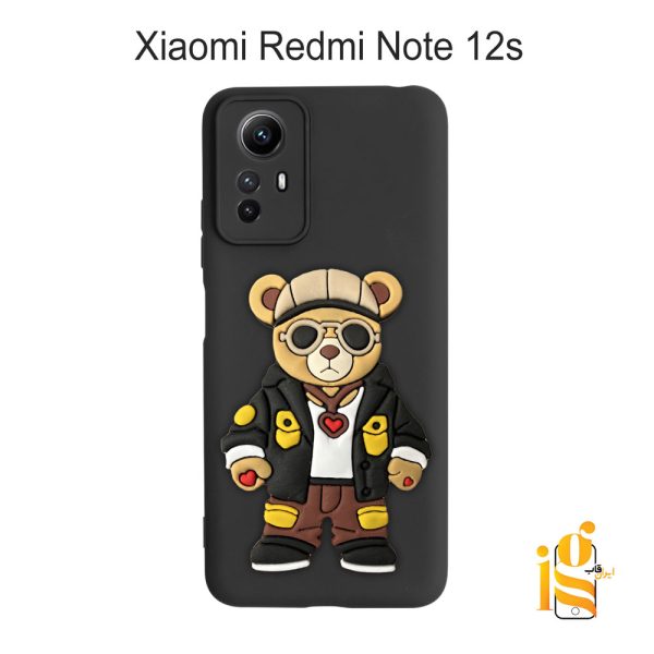قاب موبایل پسرانه خرس گنگ استایل برای گوشی شیائومی ردمی نوت Redmi Note 12s