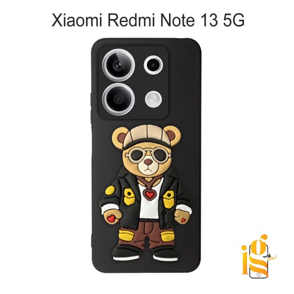 قاب موبایل پسرانه خرس گنگ استایل برای گوشی شیائومی ردمی نوت Redmi Note 13 5G