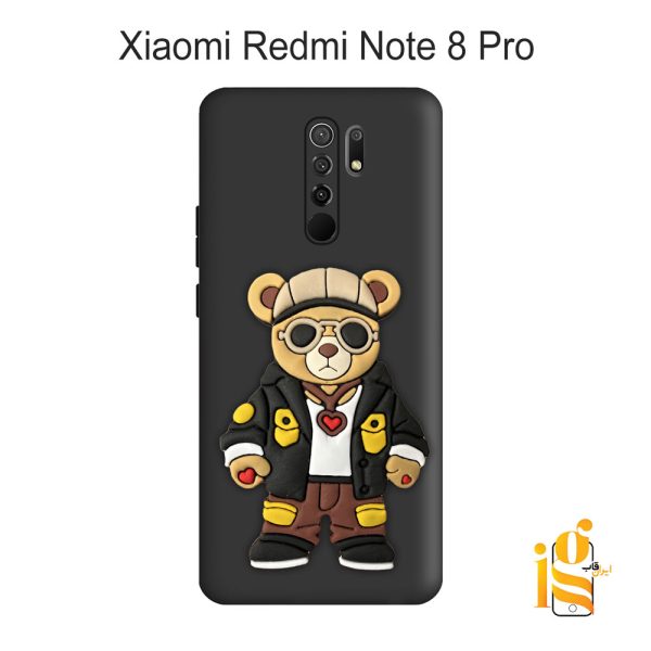 قاب موبایل پسرانه خرس گنگ استایل برای گوشی شیائومی ردمی نوت Redmi Note 8 Pro