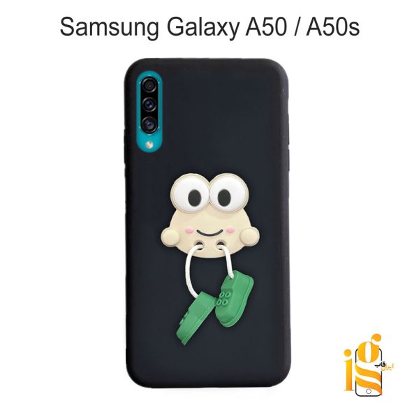 قاب گوشی عروسکی طرح قورباغه برای موبایل سامسونگ A50 / A50s