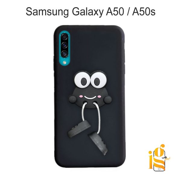 قاب گوشی عروسکی طرح قورباغه برای موبایل سامسونگ A50 / A50s