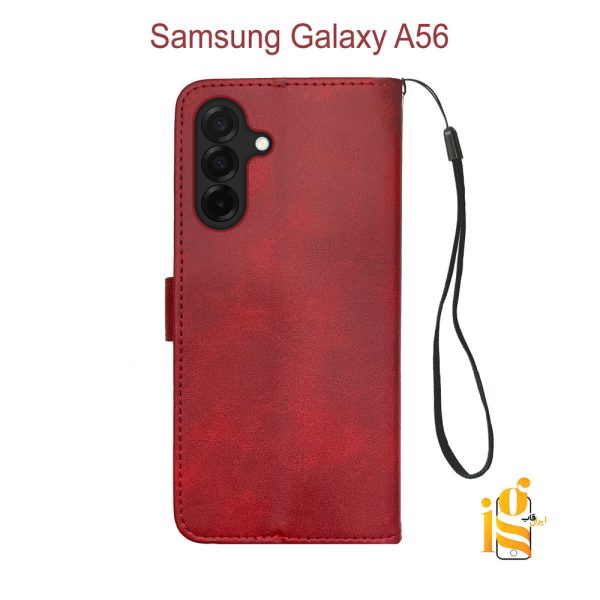 کیف چرمی کلاسوری گوشی موبایل سامسونگ A56