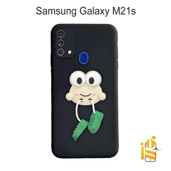 قاب گوشی عروسکی طرح قورباغه برای موبایل سامسونگ M21s