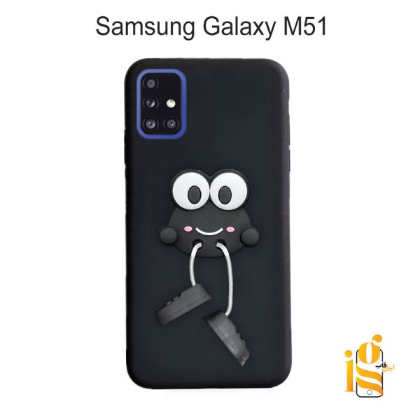 قاب گوشی عروسکی طرح قورباغه برای موبایل سامسونگ M51