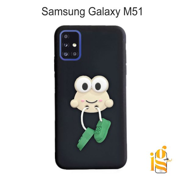 قاب گوشی عروسکی طرح قورباغه برای موبایل سامسونگ M51