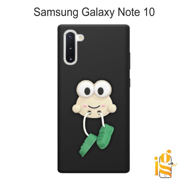 قاب گوشی عروسکی طرح قورباغه برای موبایل سامسونگ Note 10
