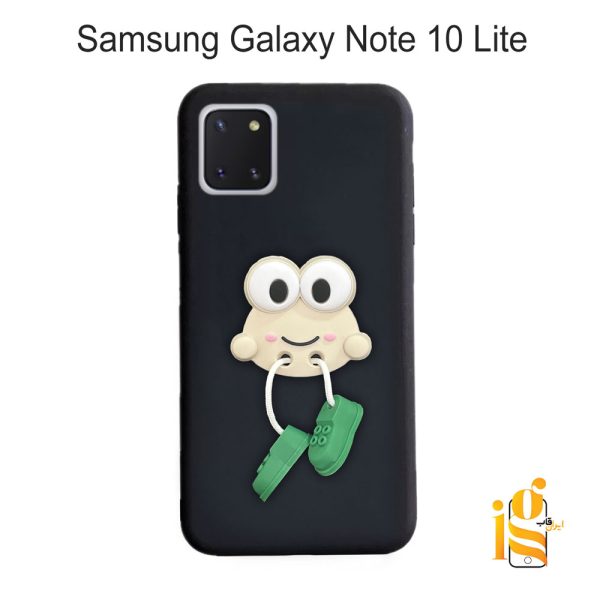 قاب گوشی عروسکی طرح قورباغه برای موبایل سامسونگ Note 10 Lite