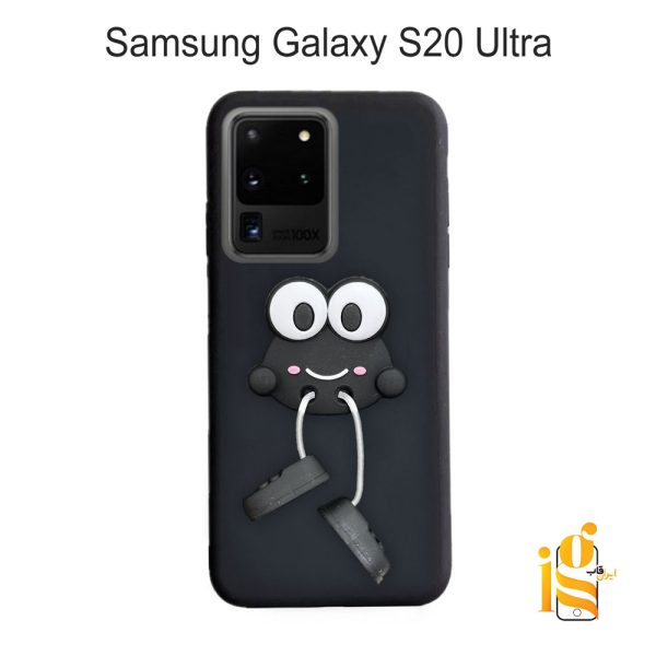 قاب گوشی عروسکی طرح قورباغه برای موبایل سامسونگ S20 Ultra