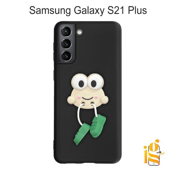 قاب گوشی عروسکی طرح قورباغه برای موبایل سامسونگ S21 Plus
