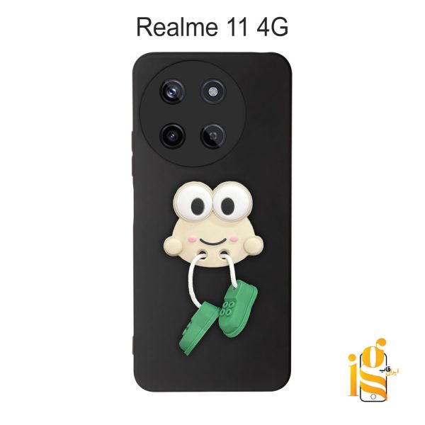 قاب گوشی عروسکی طرح قورباغه برای موبایل ریلمی realme 11 4G
