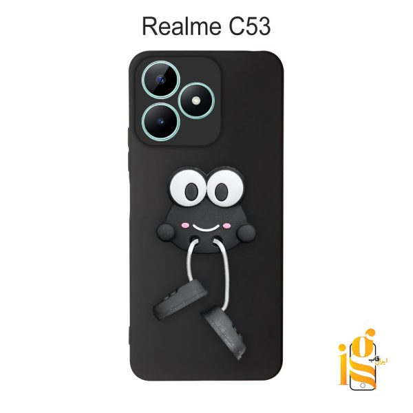 قاب گوشی عروسکی طرح قورباغه برای موبایل ریلمی realme C53