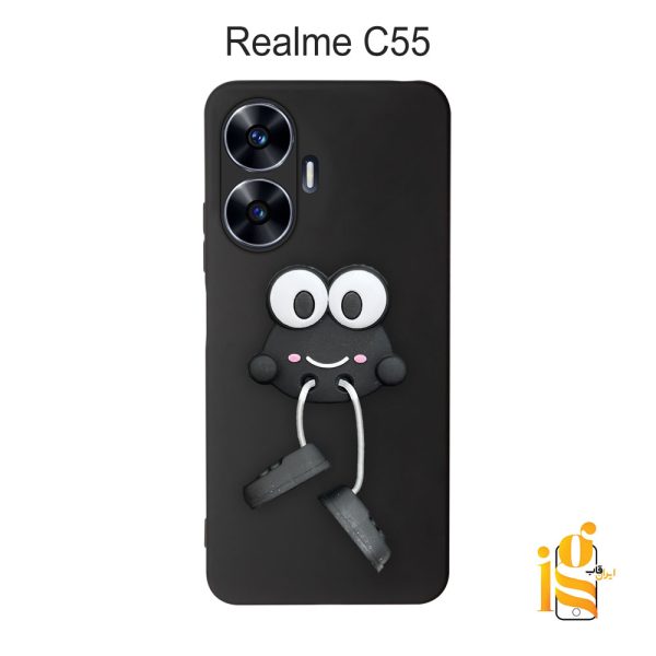 قاب گوشی عروسکی طرح قورباغه برای موبایل ریلمی realme C55