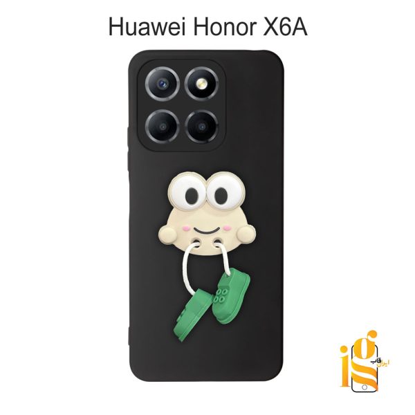 قاب گوشی عروسکی طرح قورباغه برای موبایل هوآوی آنر Honor X6A
